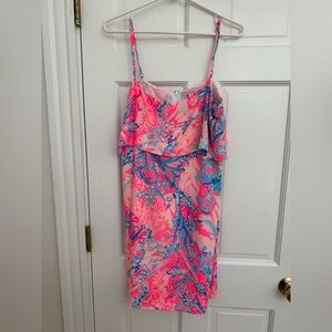 Lilly Pulitzer - Pink & Blue Patterned Dress